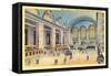 Main Concourse, Grand Central Station-null-Framed Stretched Canvas