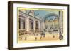 Main Concourse, Grand Central Station-null-Framed Premium Giclee Print