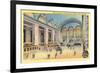 Main Concourse, Grand Central Station-null-Framed Art Print