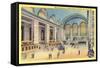 Main Concourse, Grand Central Station-null-Framed Stretched Canvas