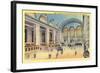 Main Concourse, Grand Central Station-null-Framed Art Print