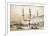 Main Courtyard of Al-Azhar Mosque (10th Century) in Cairo-Emile Prisse d'Avennes-Framed Giclee Print