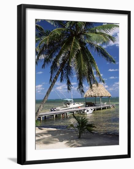 Main Dive Site in Belize, Ambergris Caye, Belize, Central America-Gavin Hellier-Framed Photographic Print