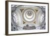 Main Dome and Ornate Ceiling in the Interior of the Former Presidential Palace-Lee Frost-Framed Photographic Print