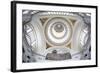 Main Dome and Ornate Ceiling in the Interior of the Former Presidential Palace-Lee Frost-Framed Photographic Print