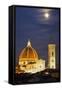 Main Duomo with Night Lights-null-Framed Stretched Canvas