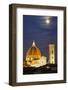 Main Duomo with Night Lights-null-Framed Photographic Print
