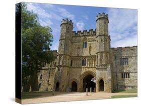 Main Entrance and Gatehouse, Battle Abbey, Battle, Sussex, England, United Kingdom, Europe-Ethel Davies-Stretched Canvas