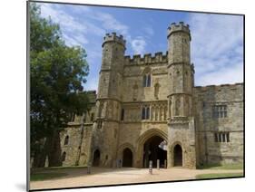 Main Entrance and Gatehouse, Battle Abbey, Battle, Sussex, England, United Kingdom, Europe-Ethel Davies-Mounted Photographic Print