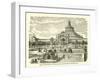 Main Entrance, International Exhibition, Vienna, 1873-null-Framed Giclee Print