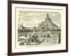 Main Entrance, International Exhibition, Vienna, 1873-null-Framed Giclee Print