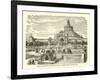 Main Entrance, International Exhibition, Vienna, 1873-null-Framed Giclee Print