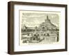 Main Entrance, International Exhibition, Vienna, 1873-null-Framed Giclee Print