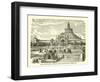 Main Entrance, International Exhibition, Vienna, 1873-null-Framed Giclee Print