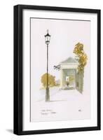 Main Entrance, Kensington Palace-null-Framed Art Print