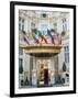 Main Entrance of Luxury Grandhotel Pupp in the Spa Town of Karlovy Vary, West Bohemia-Richard Nebesky-Framed Photographic Print