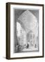 Main Entrance of the Medrese-I-Shah-Hussein, Isfahan, Modern Monuments of Persia-Pascal Xavier Coste-Framed Giclee Print