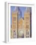 Main Entrance of the Natural History Museum, London, Sunset, 1994-Izabella Godlewska de Aranda-Framed Giclee Print