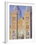 Main Entrance of the Natural History Museum, London, Sunset, 1994-Izabella Godlewska de Aranda-Framed Giclee Print