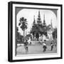 Main Entrance, Shwedagon Pagoda, Rangoon, Burma, 1908-null-Framed Photographic Print