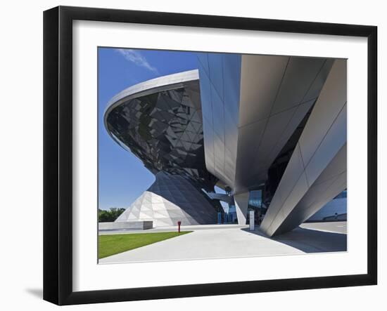 Main Entrance to BMW Welt (BMW World) , Multi-Functional Customer Experience and Exhibition Facilit-Cahir Davitt-Framed Photographic Print
