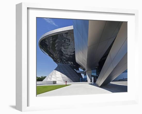 Main Entrance to BMW Welt (BMW World) , Multi-Functional Customer Experience and Exhibition Facilit-Cahir Davitt-Framed Photographic Print