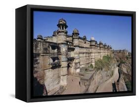 Main Entrance to Fort, Gwalior, Madhya Pradesh State, India, Asia-Christina Gascoigne-Framed Stretched Canvas