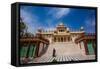 Main Entrance to Jaswant Thada Tomb, Jodhpur, the Blue City, Rajasthan, India, Asia-Laura Grier-Framed Stretched Canvas