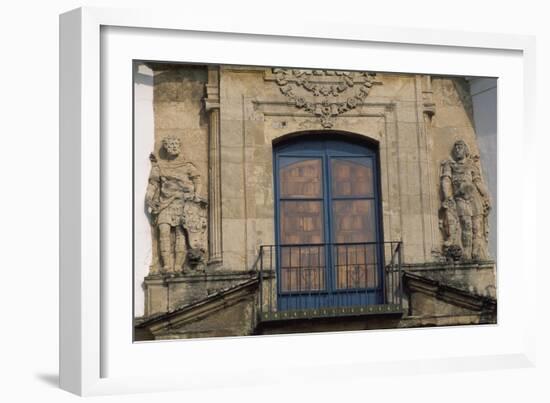 Main Entrance to Viana Palace, Cordoba, Andalusia, Detail, Spain-null-Framed Giclee Print