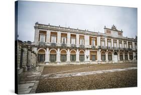 Main Facade.Palace of Aranjuez, Madrid, Spain.World Heritage Site by UNESCO in 2001-outsiderzone-Stretched Canvas