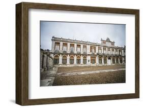 Main Facade.Palace of Aranjuez, Madrid, Spain.World Heritage Site by UNESCO in 2001-outsiderzone-Framed Photographic Print