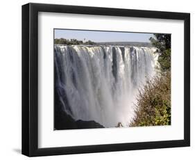 Main Falls, Victoria Falls, UNESCO World Heritage Site, Zimbabwe, Africa-null-Framed Photographic Print