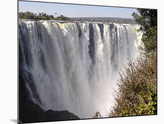 Main Falls, Victoria Falls, UNESCO World Heritage Site, Zimbabwe, Africa-null-Mounted Photographic Print