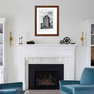 Main Gate Chateau De Vincennes Paris 10 Giclee Print Augustus Welby Northmore Pugin Allposters Com