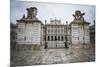 Main Gate, Majestic Palace of Aranjuez in Madrid, Spain-outsiderzone-Mounted Photographic Print