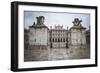 Main Gate, Majestic Palace of Aranjuez in Madrid, Spain-outsiderzone-Framed Photographic Print