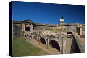 Main Gate of Fort San Felipe del Morro-George Oze-Stretched Canvas