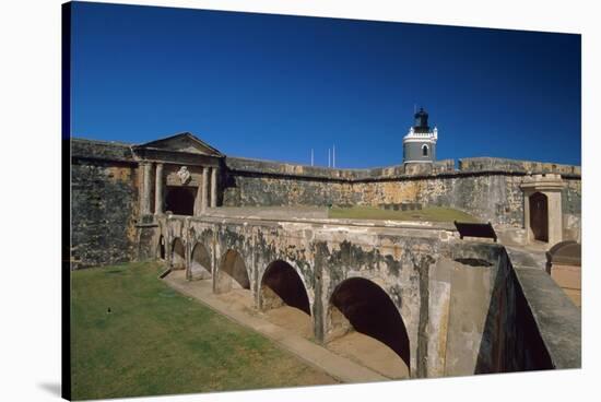 Main Gate of Fort San Felipe del Morro-George Oze-Stretched Canvas