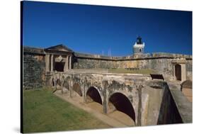 Main Gate of Fort San Felipe del Morro-George Oze-Stretched Canvas