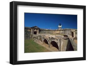 Main Gate of Fort San Felipe del Morro-George Oze-Framed Photographic Print