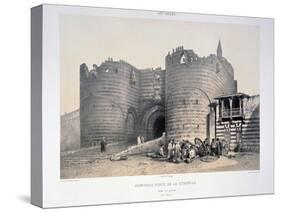 Main Gate of the City, Bab El-Azab, Cairo, 19th Century-Monthelier & Bayot-Stretched Canvas