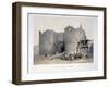 Main Gate of the City, Bab El-Azab, Cairo, 19th Century-Monthelier & Bayot-Framed Giclee Print