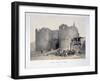 Main Gate of the City, Bab El-Azab, Cairo, 19th Century-Monthelier & Bayot-Framed Giclee Print