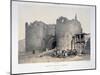 Main Gate of the City, Bab El-Azab, Cairo, 19th Century-Monthelier & Bayot-Mounted Giclee Print