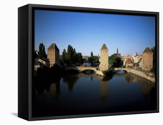 Main Gate, Strasbourg, Bas-Rhin Department, Alsace, France, Europe-Oliviero Olivieri-Framed Stretched Canvas