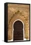 Main Gate to of the Koutoubia Mosque, Marrakech, Morocco-Nico Tondini-Framed Stretched Canvas