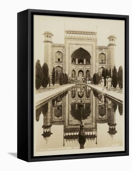 Main Gate to the Taj Mahal, Agra-null-Framed Stretched Canvas