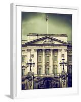 Main Gates at Buckingham Palace - London - UK - England - United Kingdom - Europe-Philippe Hugonnard-Framed Photographic Print