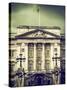 Main Gates at Buckingham Palace - London - UK - England - United Kingdom - Europe-Philippe Hugonnard-Stretched Canvas