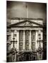 Main Gates at Buckingham Palace - London - UK - England - United Kingdom - Europe-Philippe Hugonnard-Mounted Photographic Print